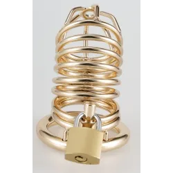 CockLock Cage de Chasteté Golden Bird 9 x 3.5cm